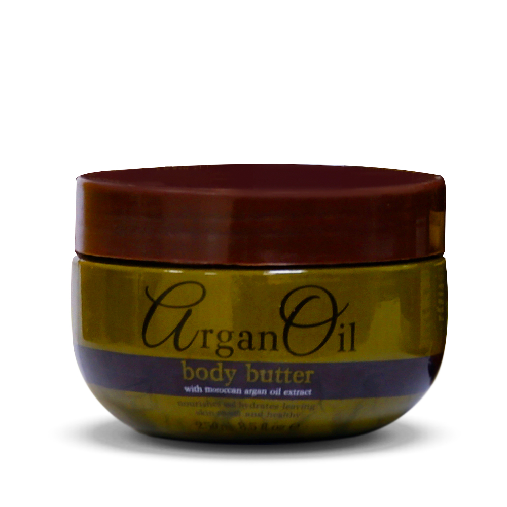 Argan Oil Body Butter with Shea Butter & Vitamin E for Smooth & Healthy Skin- 250 ml