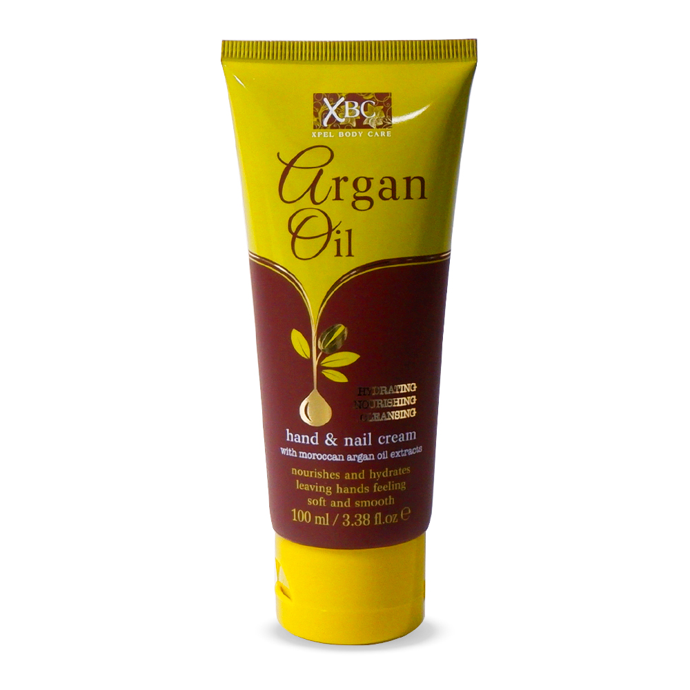 Argan Oil Hand & Nail Cream For- Nourishing & Repairing, Soft, Smooth Hands & Strong Lustrous Nails -100 ml