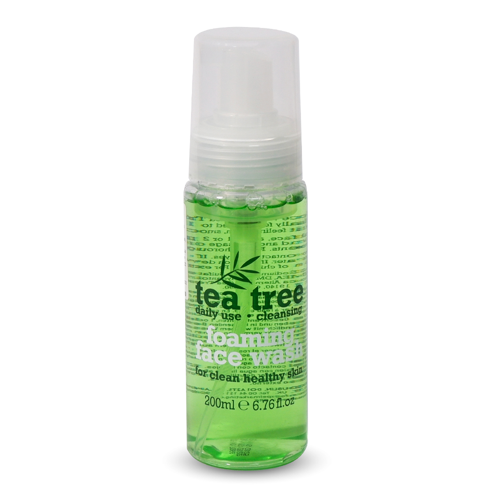 Tea Tree Foaming Face Wash with Tea Tree & Peppermint Oil for Acne & Pimples 200 ml